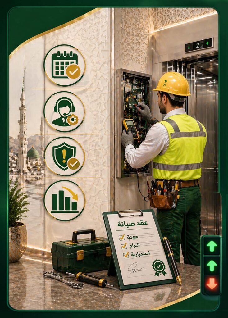 شركة تصليح مصاعد المدينة المنورة