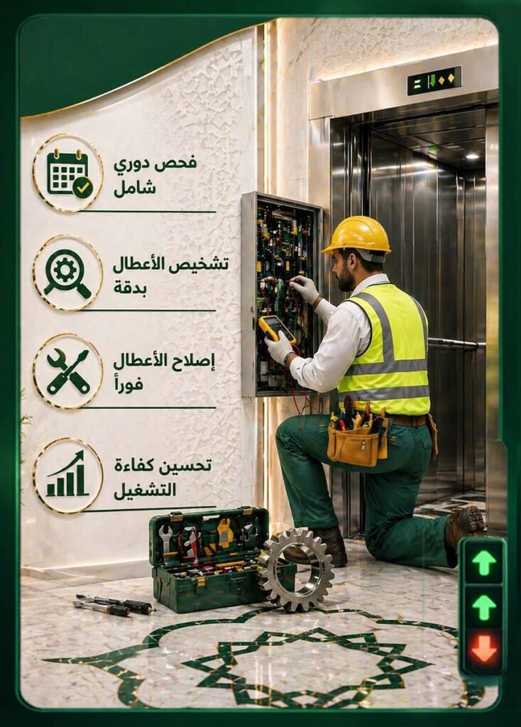 شركة تصليح مصاعد المدينة المنورة