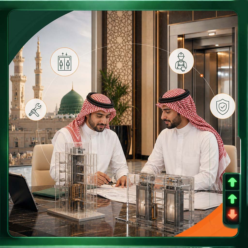 شركة تركيب مصاعد المدينة المنورة