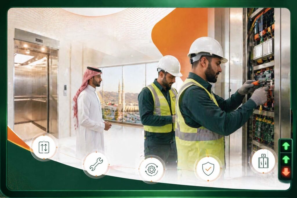 شركة تركيب مصاعد المدينة المنورة