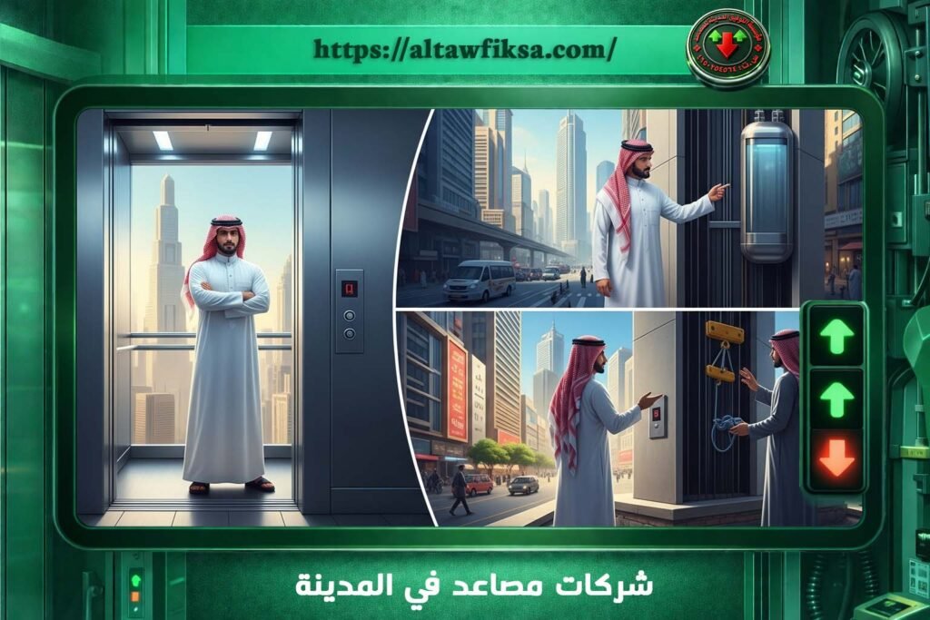 شركات مصاعد في المدينة