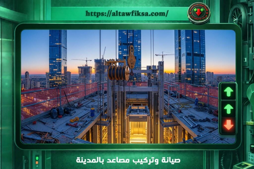 صيانة وتركيب مصاعد بالمدينة