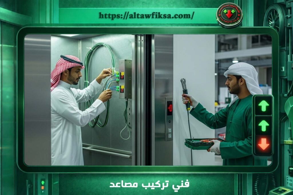 فني تركيب مصاعد