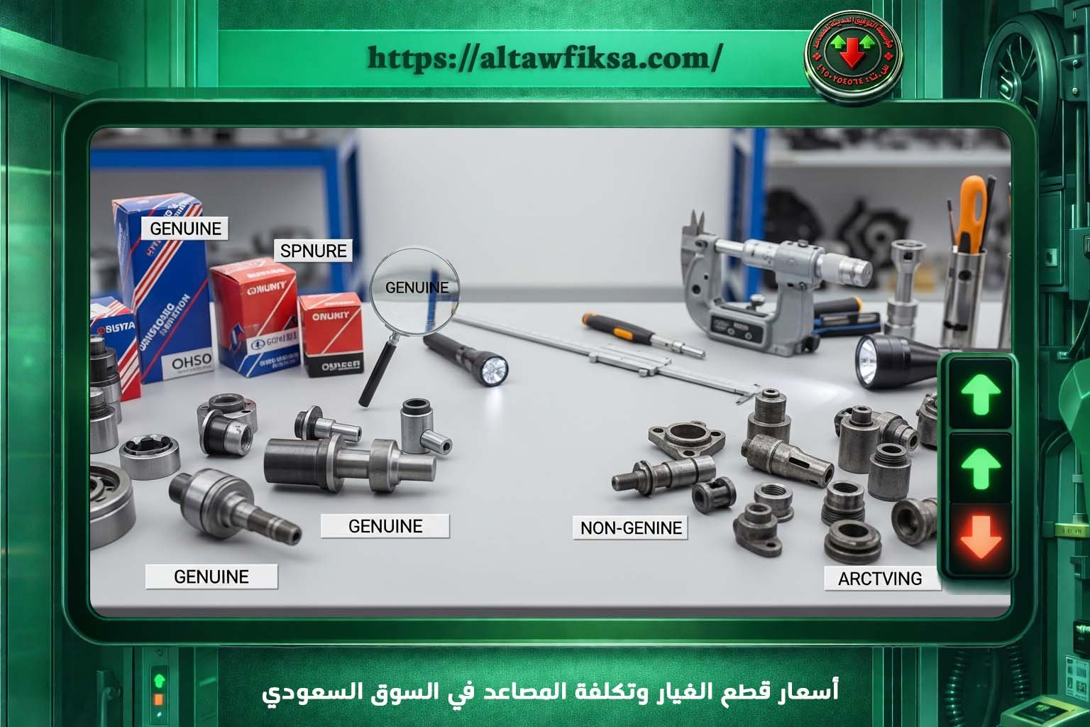 قطع غيار المصاعد