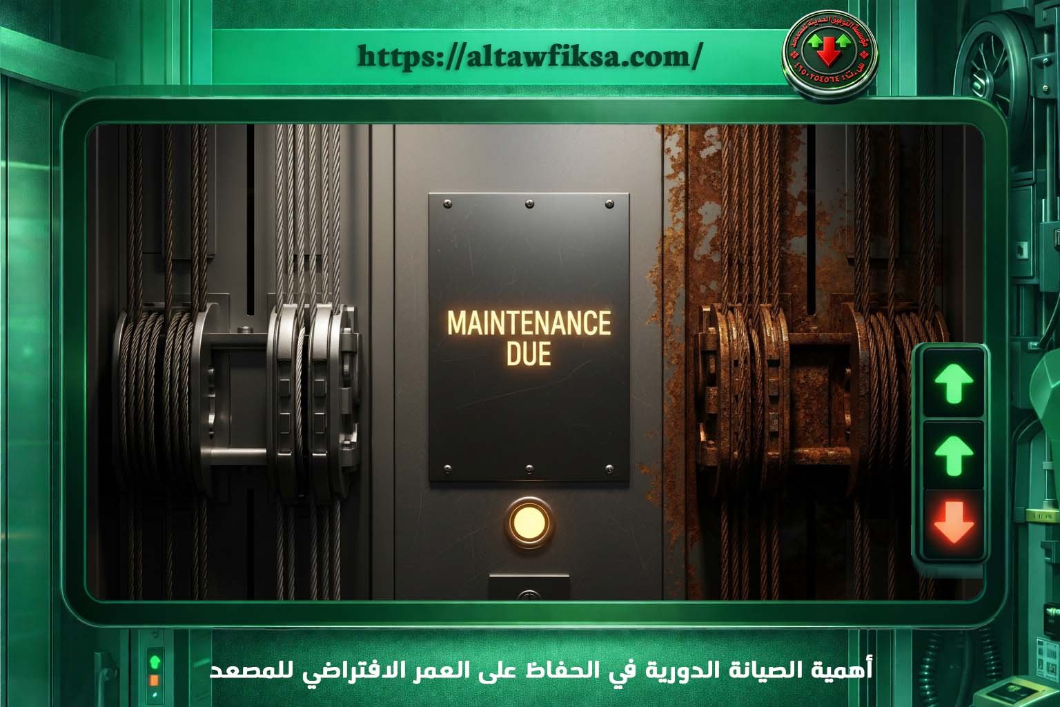 خدمات صيانة المصاعد المدينة