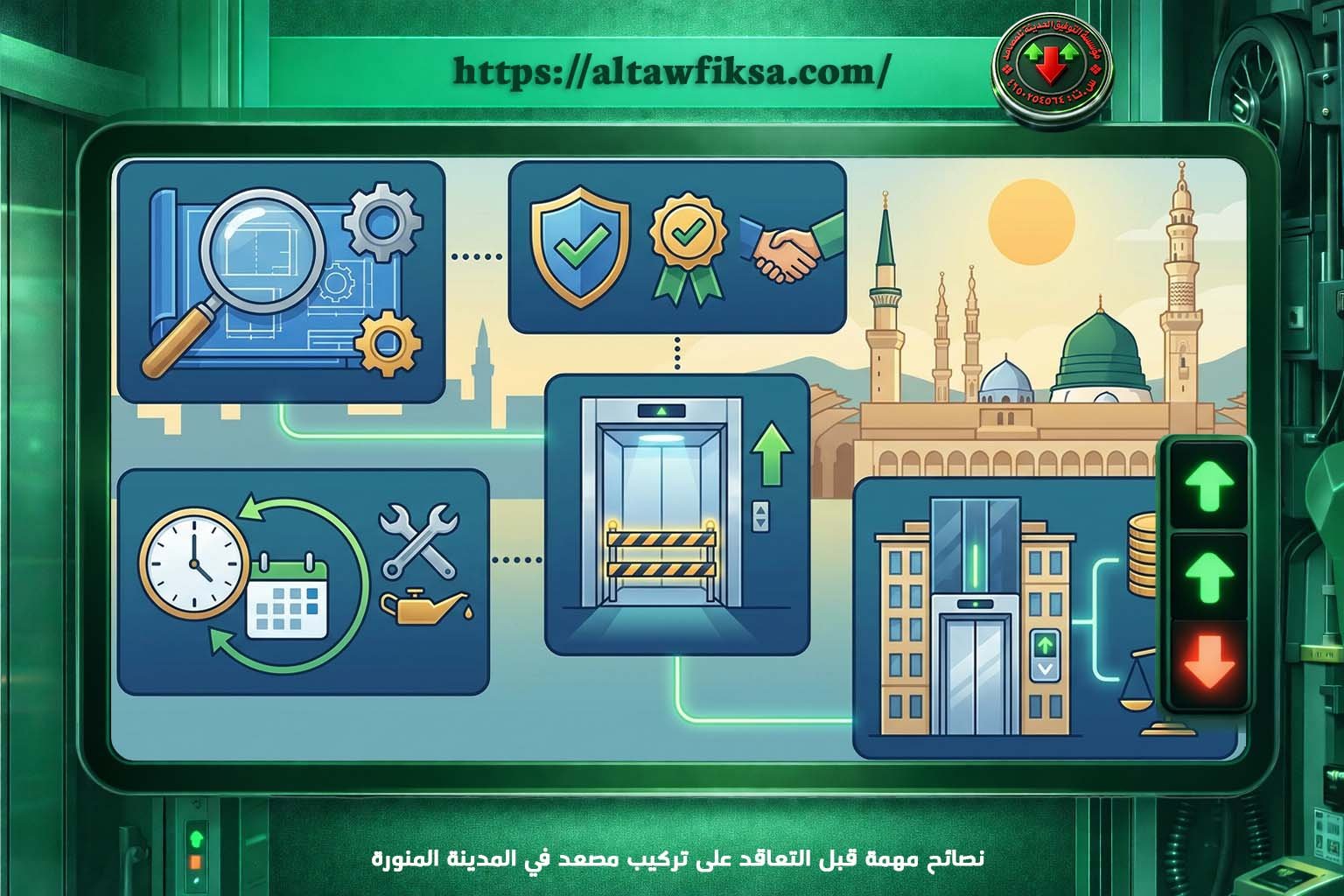 اسعار المصاعد في المدينة