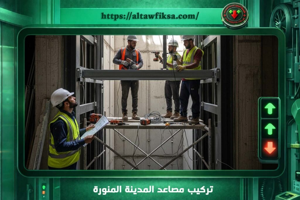 تركيب مصاعد المدينة المنورة