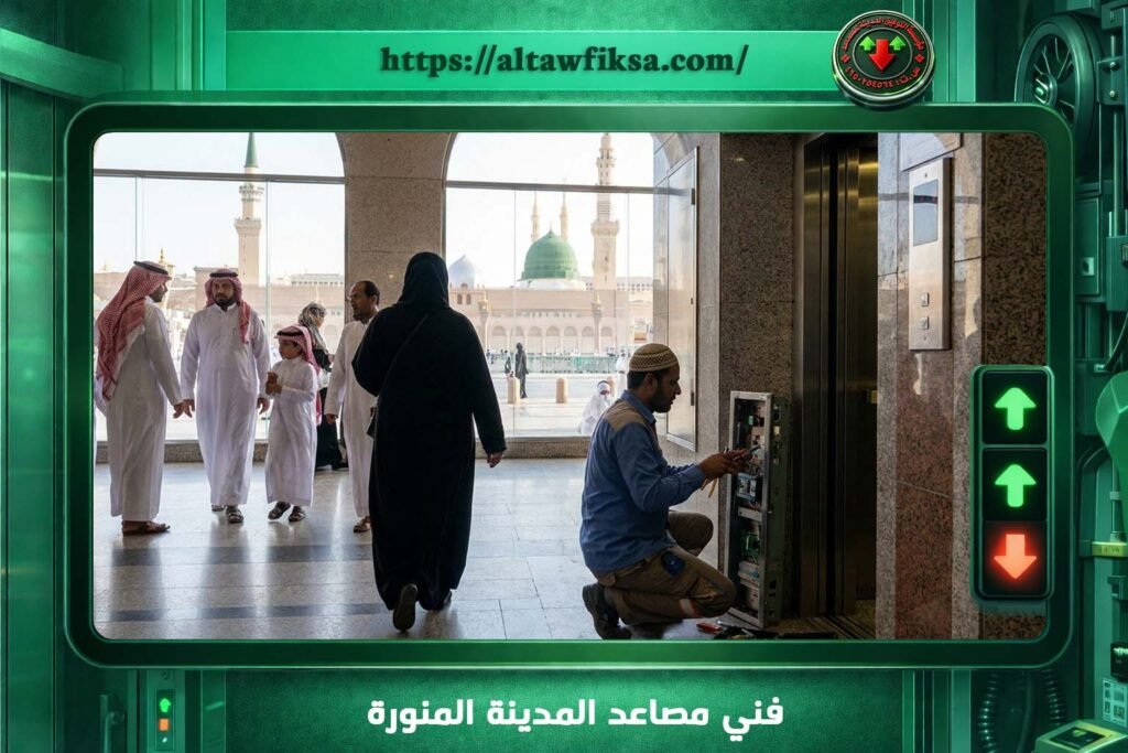 فني مصاعد المدينة المنورة