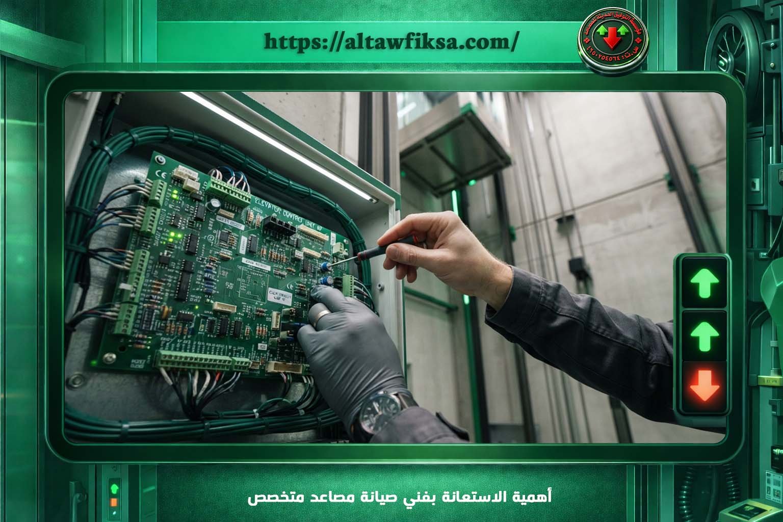 أهمية الاستعانة بفني صيانة مصاعد متخصص