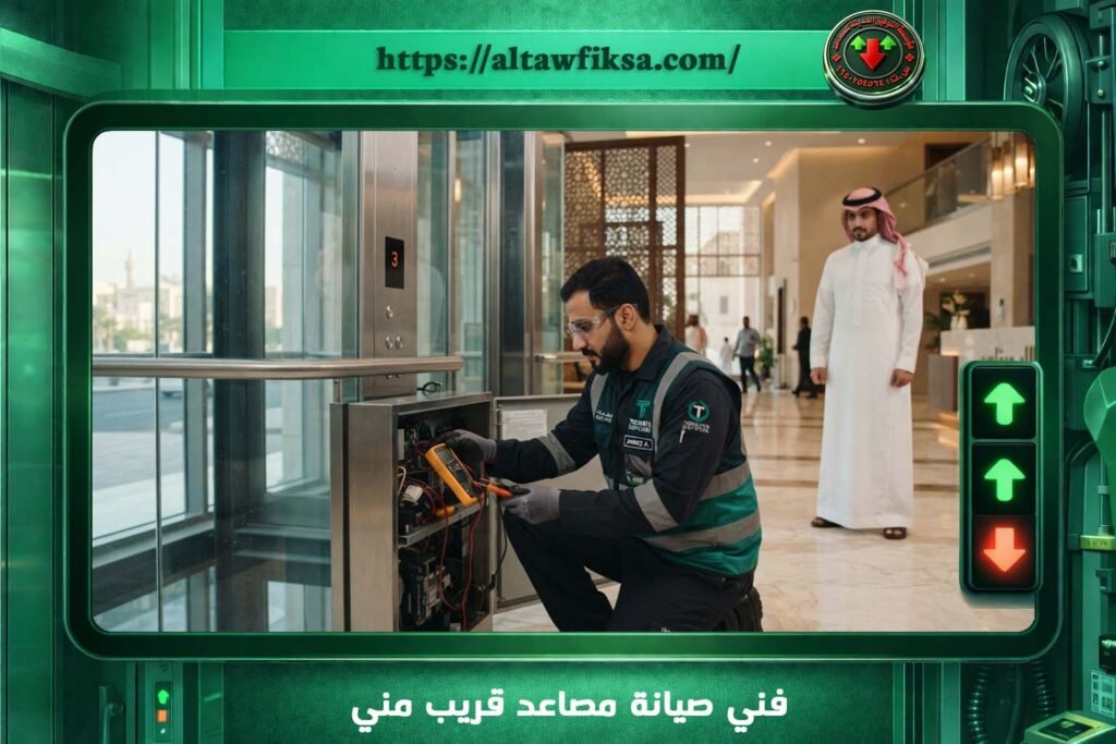 فني صيانة مصاعد قريب مني